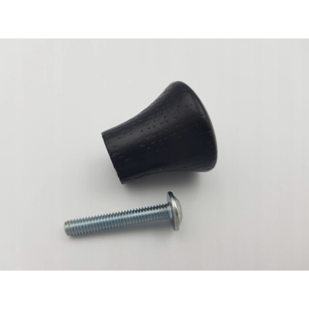 Uchwyt meblowy gałka czarny matowy Gamet