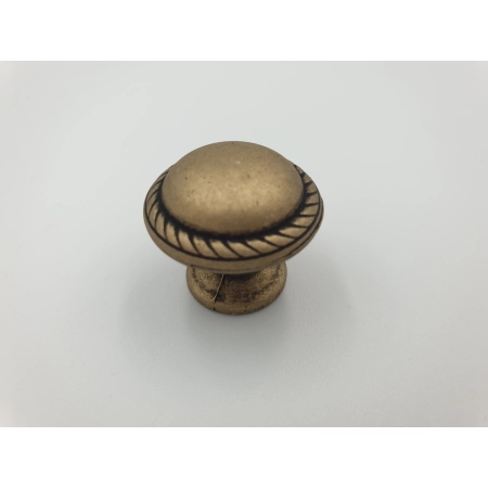 Gałka meblowa Gamet GG36 2,2x2,5 cm stare złoto retro