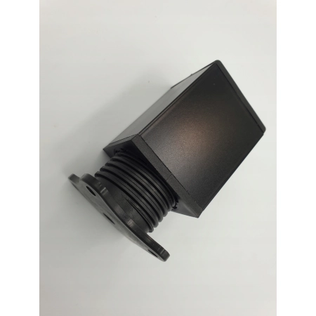 Nóżka meblowa czarna kwadratowa regulowana H-60 (628)