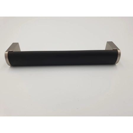 Uchwyt meblowy reling RE21 czarny super mat 128mm