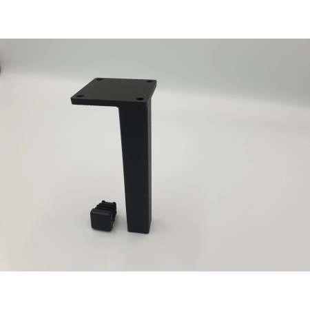 NÓŻKA NS30-100-L2 czarna metalowa