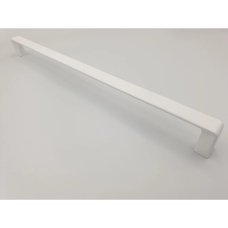 Uchwyt meblowy soft touch klasyczny biały matowe 33,2 x 1,5 x 3 cm
