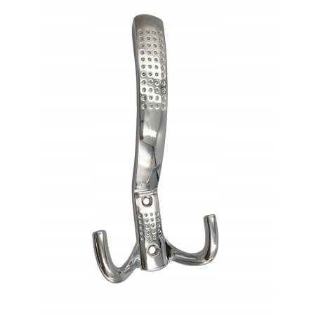 Wieszak wiszący potrójny chrom Leba