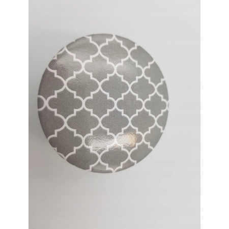 Gałka meblowa GX01 marokańska koniczyna szara Gamet