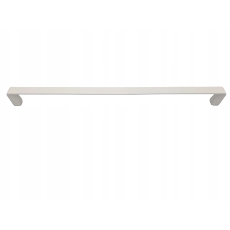 Uchwyt meblowy soft touch klasyczny biały matowe 33,2 x 1,5 x 3 cm