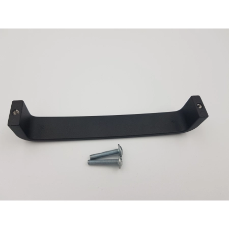 Uchwyt meblowy metalowy czarny 128 mm