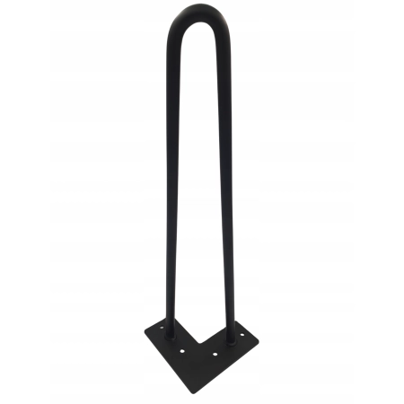 Nogi metalowe loft do stołu Hairpin 406mm 4 szt.
