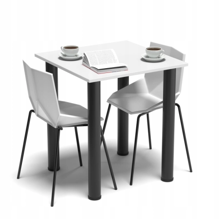 STÓŁ STOLIK KUCHENNY DO JADALNI LOFT 65x65 KOLORY