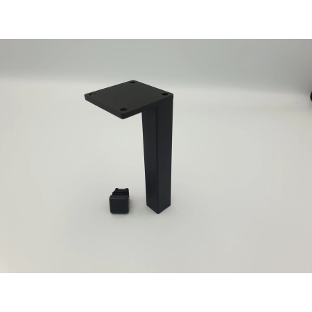 NÓŻKA NS30-100-L2 czarna metalowa