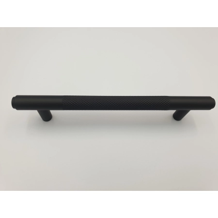 Uchwyt meblowy reling czarny matowy Gamet 16,9 x 1,2 x 3,2 cm