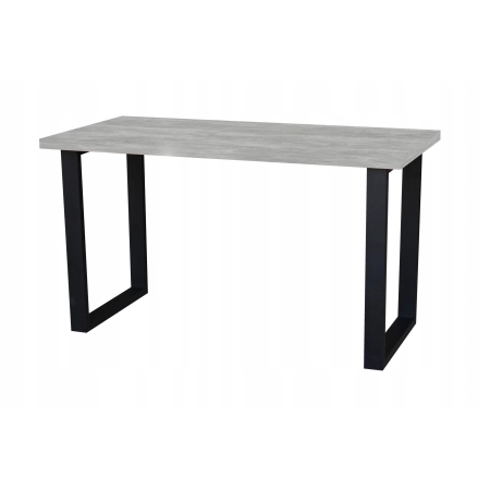 STÓŁ LOFT DO KUCHNI KUCHENNY JADALNI SALONU 100x60cm - BETON JASNY - PIĘKNY