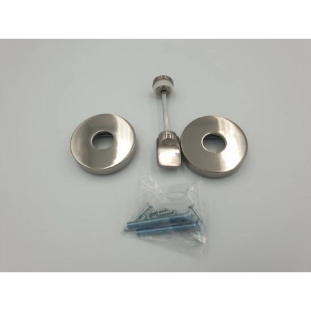 Klamka wewnętrzna Gamet Szyld okrągły, Szyld z blokadą WC