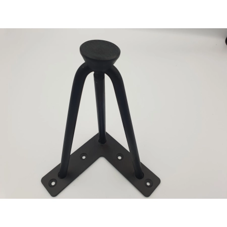 Noga metalowa stolik RTV pręty loft H:15CM