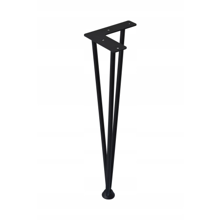 NOGA METALOWA DO STOLIKA PRĘTY LOFT HAIRPIN H:40cm (524)