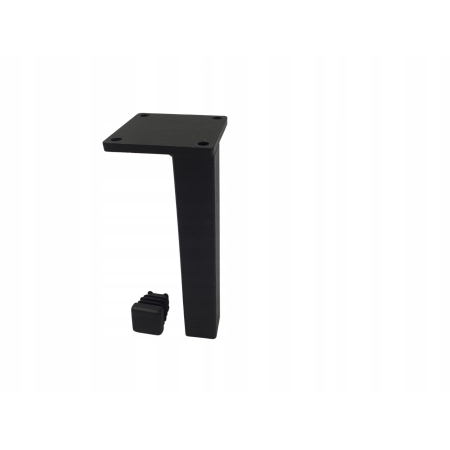 NÓŻKA NS30-100-L2 czarna metalowa