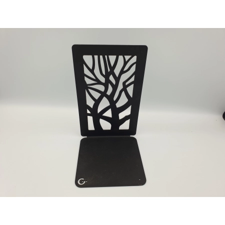 Podpórka do książek, stojak, drzewko, czarny