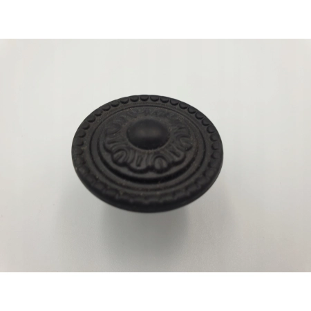 Gałka meblowa GA11 czarny matowy retro GAMET