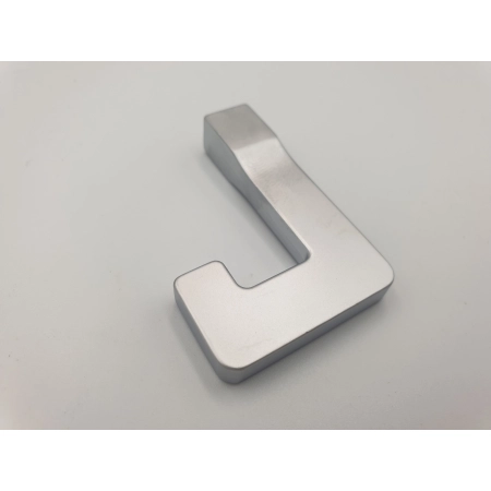Wieszak wiszący aluminium chrom satynowy Gamet