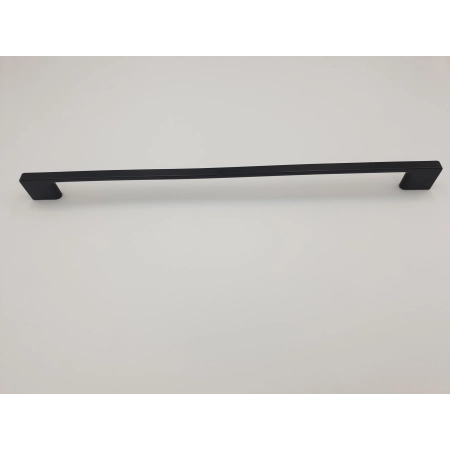 Uchwyt meblowy klasyczny czarny matowe loft 35,4 x 0,9 x 2,8 cm