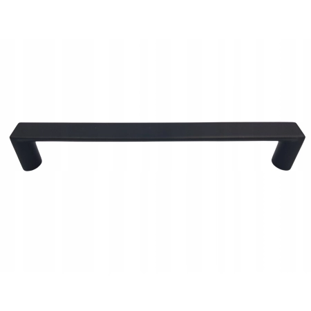 Uchwyt meblowy metalowy czarny loftowy