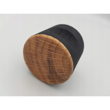 Uchwyt meblowy gałka czarny matowy Gamet