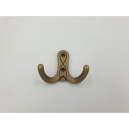 Wieszak meblowy patyna na mosiądzu retro stylizowany GAMET WR42