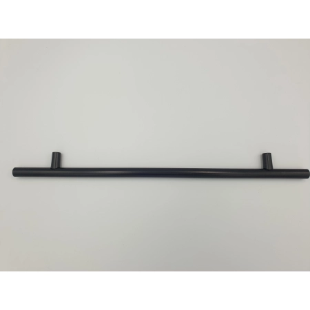 Uchwyt meblowy reling czarny matowe 35,6 x 1,2 x 3,1 cm