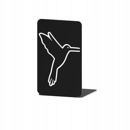 Podpórka do książek KOLIBER lewy czarny AD06