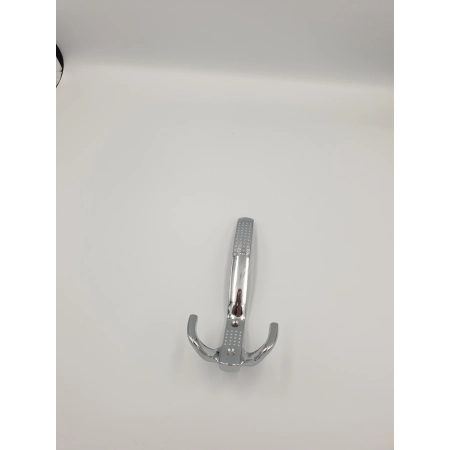 Wieszak wiszący potrójny chrom Leba