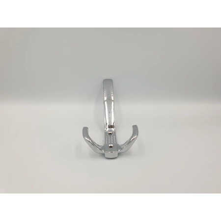 Wieszak wiszący potrójny chrom Leba