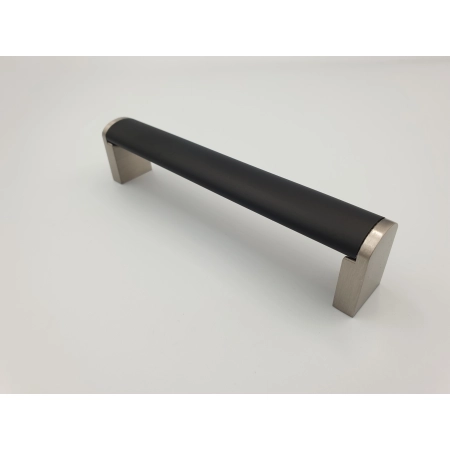 Uchwyt meblowy reling RE21 czarny super mat 128mm