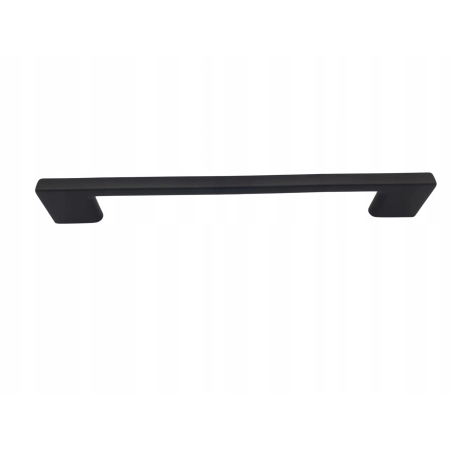 Uchwyt meblowy czarny matowy klasyczny 29 x 0,9 x 2,8 cm (691)