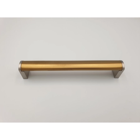 Uchwyt meblowy relingowy RE21 złoty szczotka 160mm