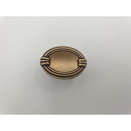 Gałka meblowa GAMET GG32 retro patyna na mosiądzu