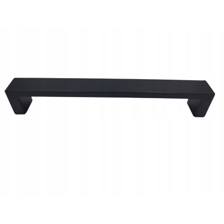 Uchwyt meblowy klasyczny czarny matowy Gamet