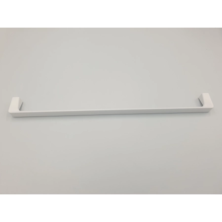 Uchwyt meblowy soft touch klasyczny biały matowe 33,2 x 1,5 x 3 cm