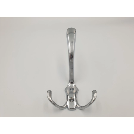 Wieszak wiszący potrójny chrom Leba