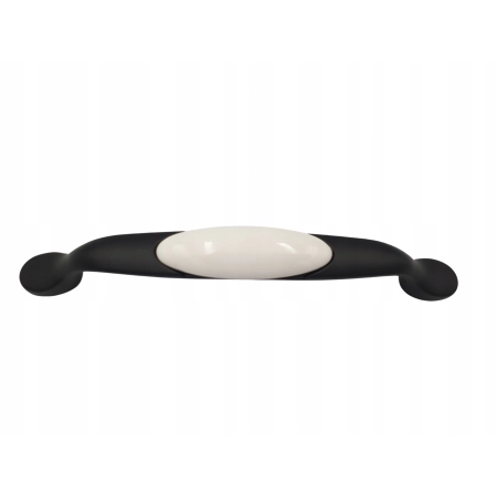 Uchwyt meblowy metal porcelana 1002