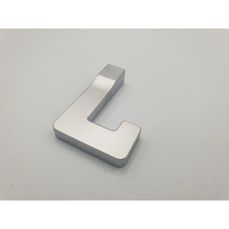 Wieszak wiszący aluminium chrom satynowy Gamet