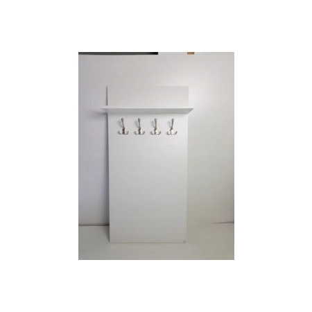 Wieszak z półką przedpokój, 4 H 90 x 50 cm