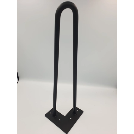 Nogi metalowe loft do stołu Hairpin 406mm 4 szt.
