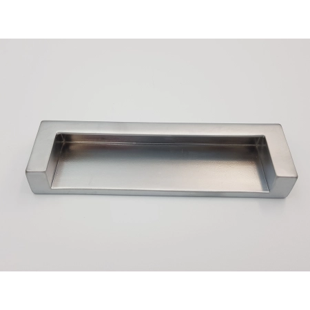 Uchwyt meblowy wpuszczany chrom satynowy Gamet 10,7 x 1,6 x 3 cm