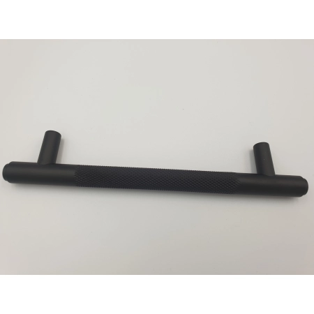 Uchwyt meblowy reling czarny matowy Gamet 16,9 x 1,2 x 3,2 cm