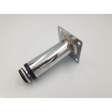 Nóżka meblowa chrom regulowana H 10 cm (636)